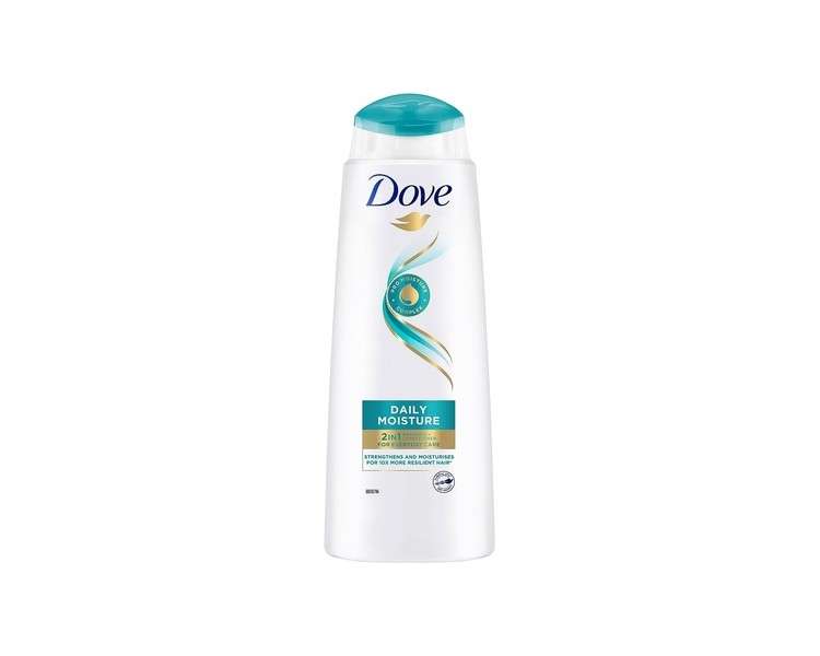 Dove Daily Moisture 2 in 1 Shampoo Conditioner 400ml