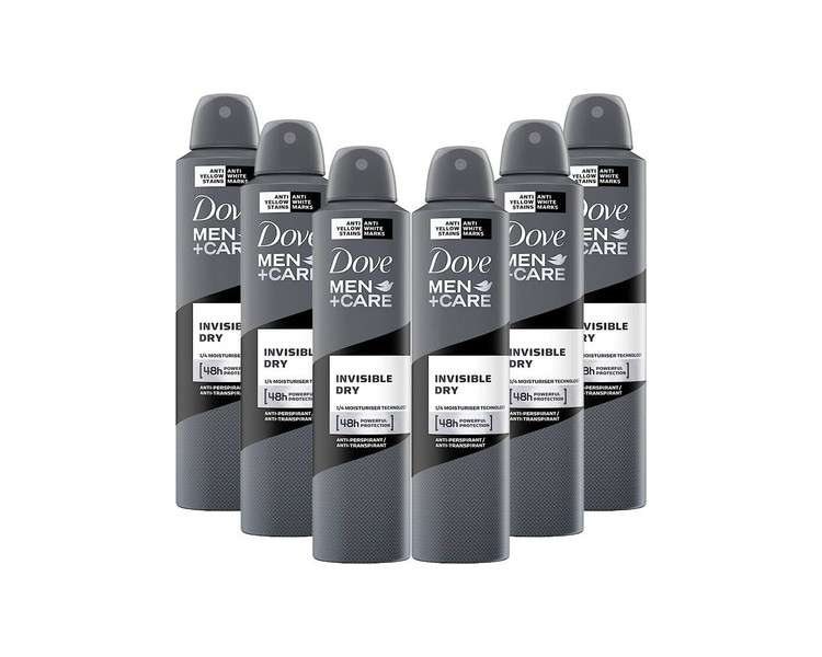 Dove Men+Care Invisible Dry Deodorant Spray 250ml