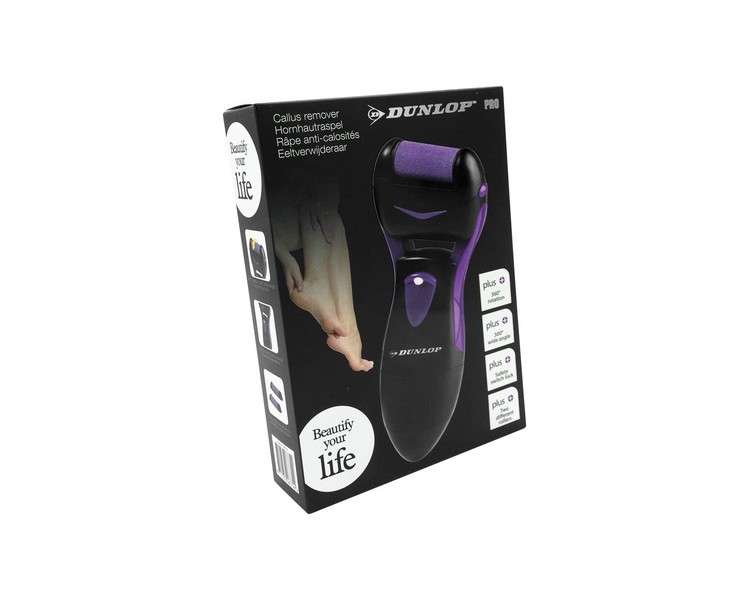 Dunlop Electric Women's Pedicure Callus Remover and Foot Care Set