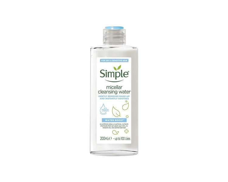 Simple Hydrating Micellar Cleansing Water 200ml