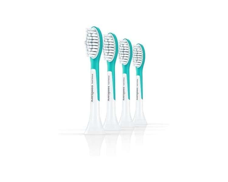 Philips Sonicare Sonicare for Kids 7+ Electric toothbrush brush attachments 4 pc(s) Light green, White