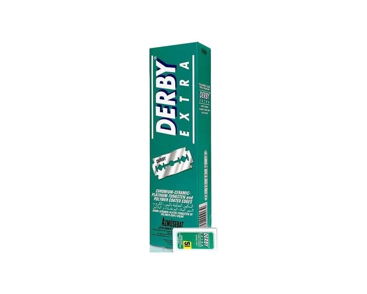 Derby Extra Double Edge Safety Razor Blades 100 Blades