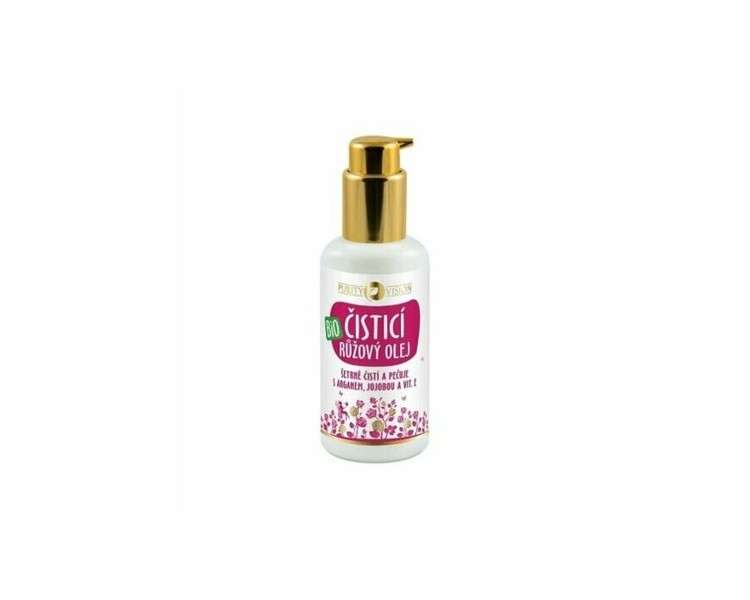 Purity Vision Bio Rose Cleansing Oil with Argan, Jojoba, and Vit. E 100ml