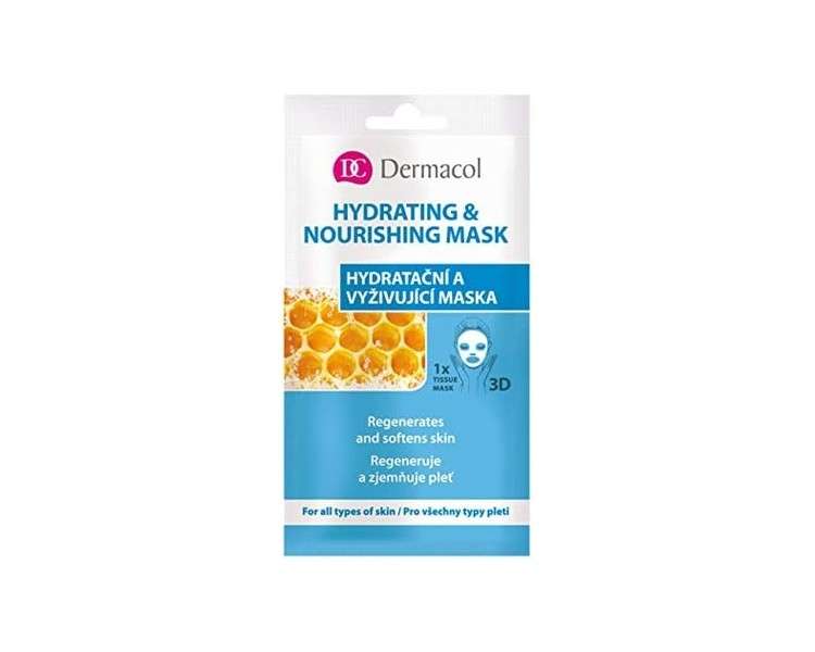 Dermacol Hydrating and Nourishing Face Tissue Mask