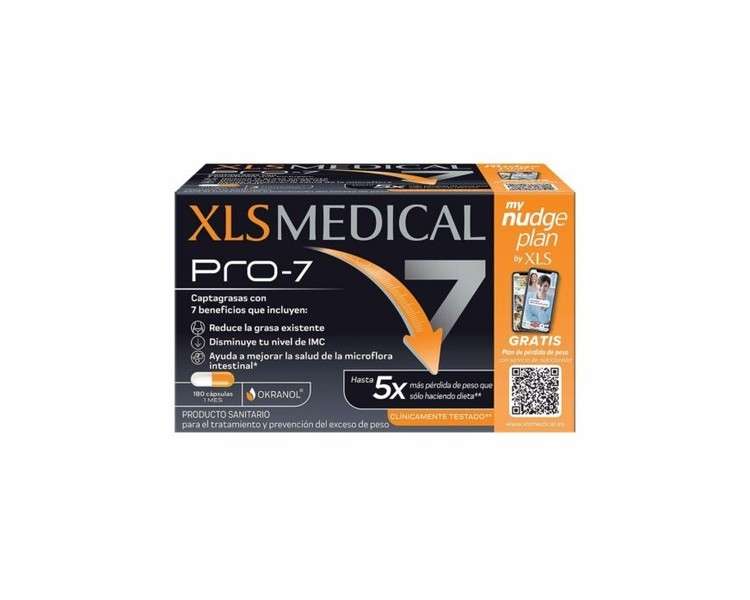 XLS Medical Pro 7 Nudge Dietary Supplement 180 Tablets