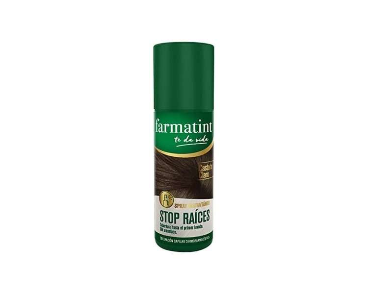 Farmatint Spray Stop Root Light Chesnut 75ml Light Brown