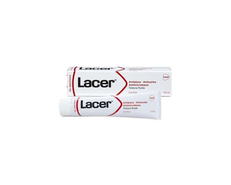 Lacer Gel Toothpaste 125ml