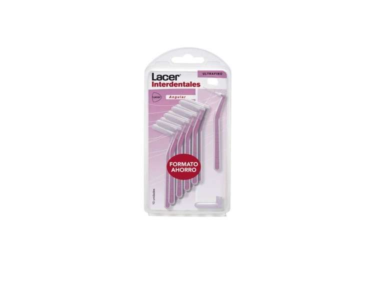 Hygiene Lacer Angular Ultrafine Interdental Brushes Assorted 10 Units