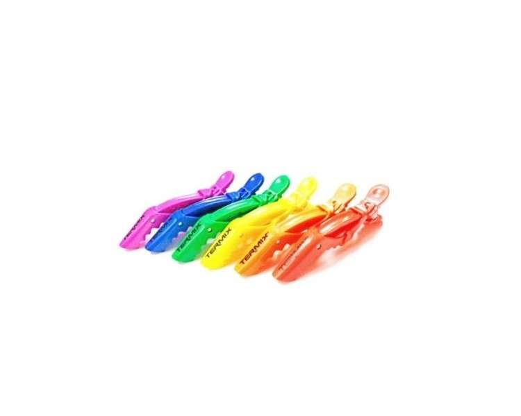 Termix 000966 Set of 6 Professional Hair Clips for Hairdressers 200g