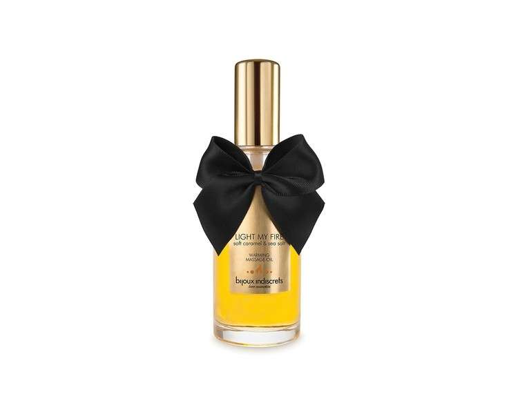 Bijoux Indiscrets Soft Caramel Warming Massage Oil with Caramel Scent and Flavor 100ml