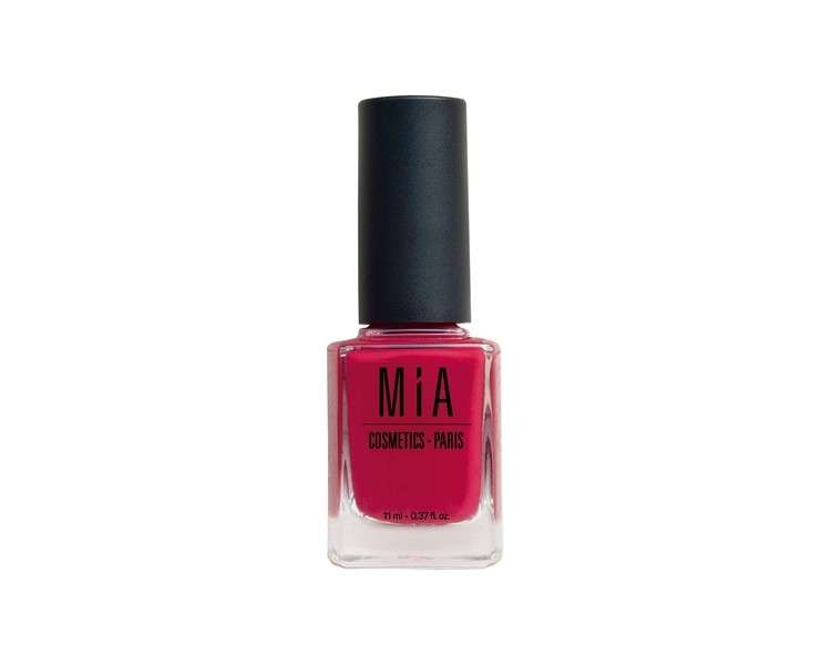 Mia Cosmetics-Paris 2676 Royal Ruby Nail Polish 11ml - Red