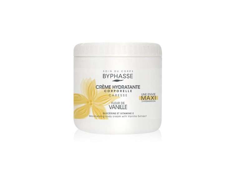 Byphasse Body Moisturizing Cream Vanilla 500ml