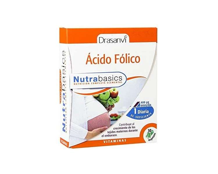 Drasanvi - Folic Acid 400mcg - 30 Capsules