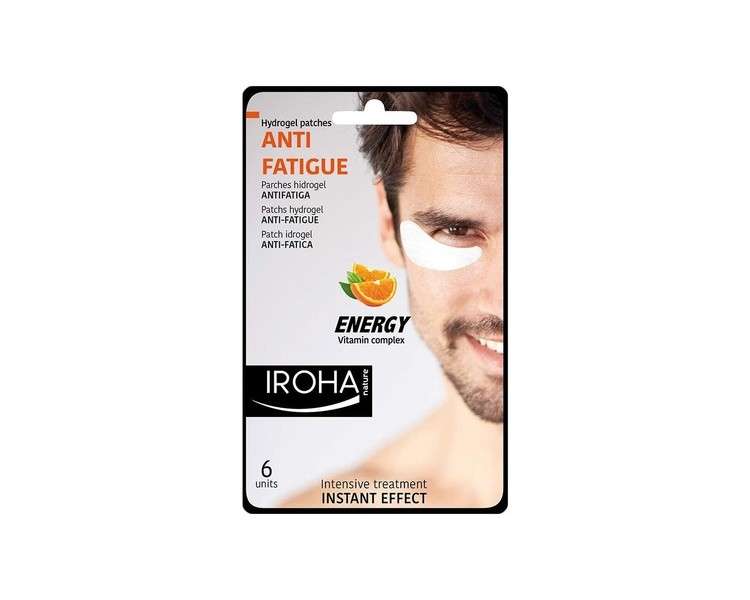 Iroha Nature Hydrogel Eye Patches with Vitamin C for Men