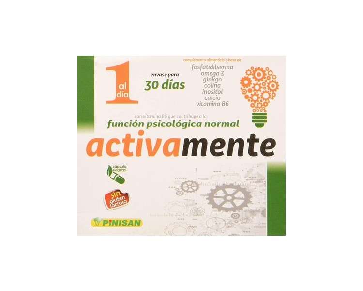 Nutricosmetics Pinisan Activamente 30 Capsules