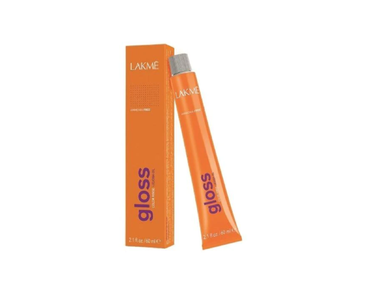 Gloss Ammonia Free Demi Permanent Hair Color 7/61 Ash Chestnut Medium Blonde