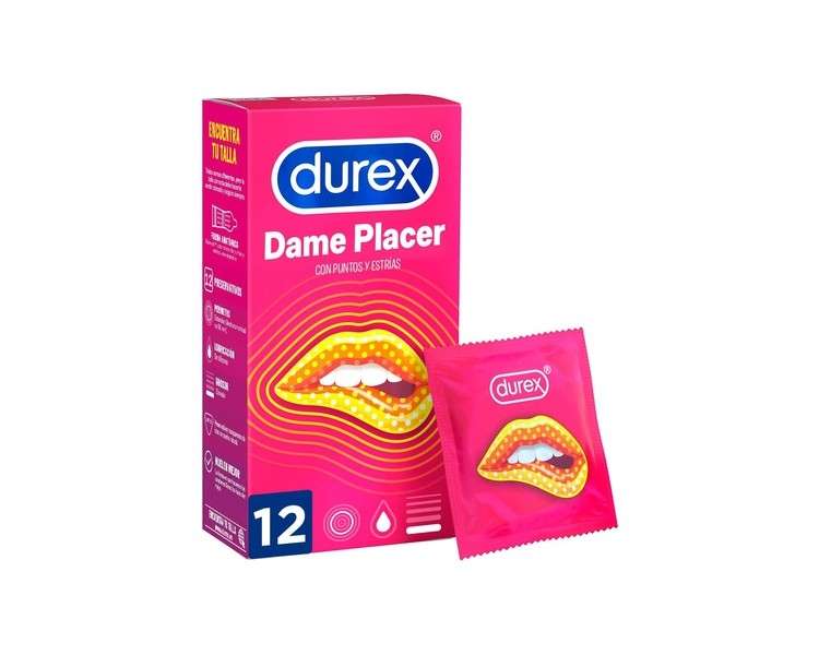 Durex Dame Pleasure 12 Units - Pack of 12