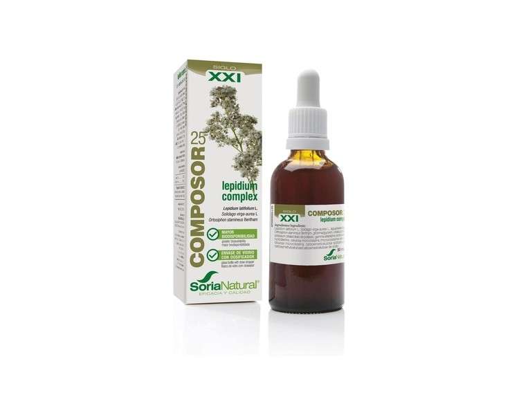 Soria Natural Composor 25 Lepidium Complex 50ml