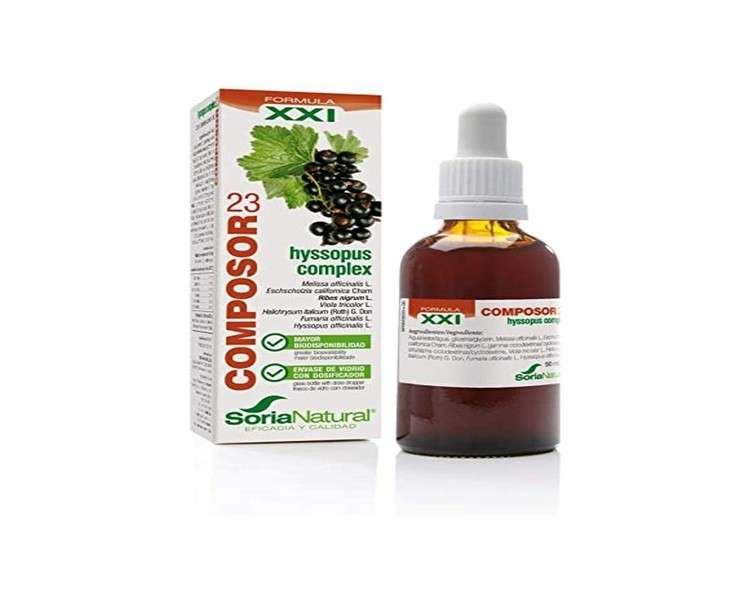 Soria Natural Composor 23 Hyssopus Complex 50ml