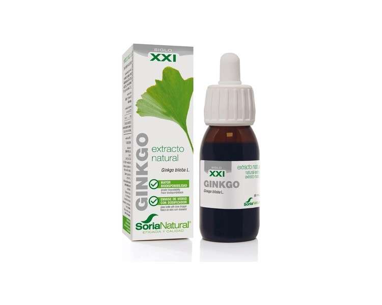 Soria Natural Ginkgo Biloba Natural Extract 50ml