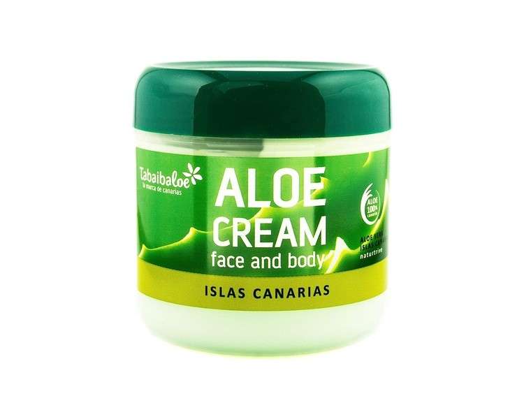 TABAIBA Aloe Vera Cream Face Cream and Body Aloe Vera Tabaibaloe 300ml