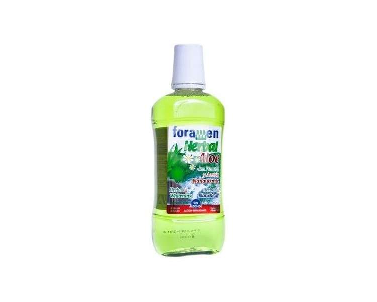 Foramen Herbal Aloe Whitening Mouthwash 500ml