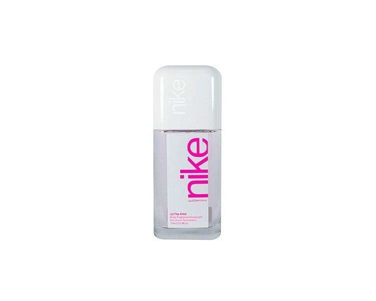 Nike Ultra Pink Woman Perfumed Deodorant Glass for Women 75ml