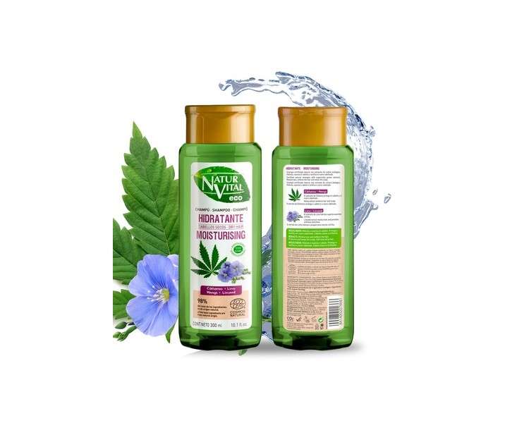 Eco Hemp and Flax Moisturizing Shampoo 300ml