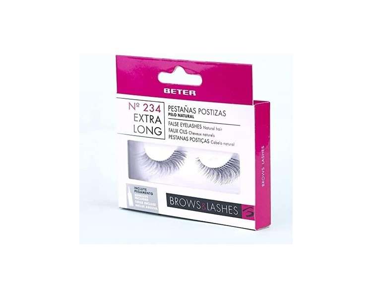 Brows&Lashes False Eyelashes No. 234 Extra Length