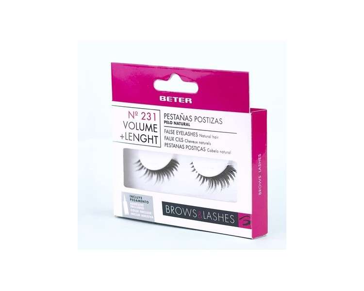 Brows&Lashes False Eyelashes No. 231 Volume+Length