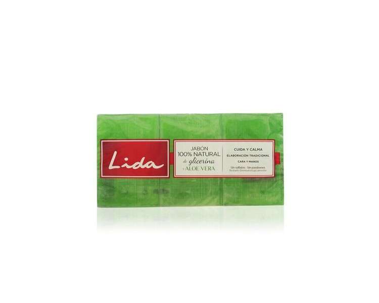 Lida Glycerin & Aloe Vera Hand Soap - Pack of 3