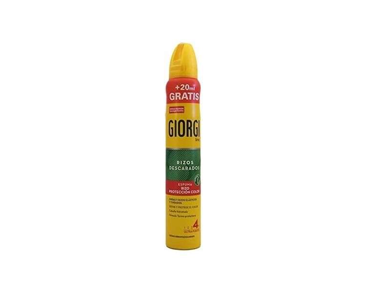 Giorgi Line Ultra Strong Defiant Curls Fixing Foam 210ml + 20ml