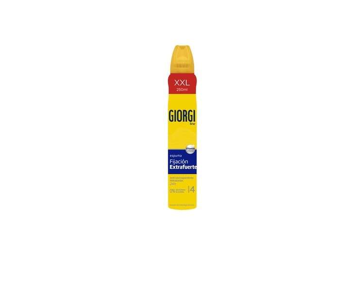 Giorgi Line Extra Strong Hold Fixing Foam No.4 250ml