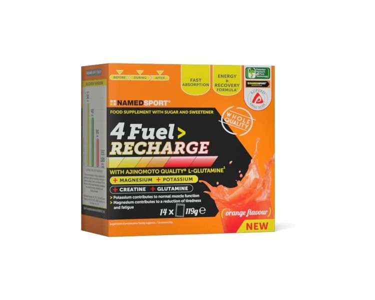 Named 4Fuel Recharge Post-Workout Supplement 14 Sachets