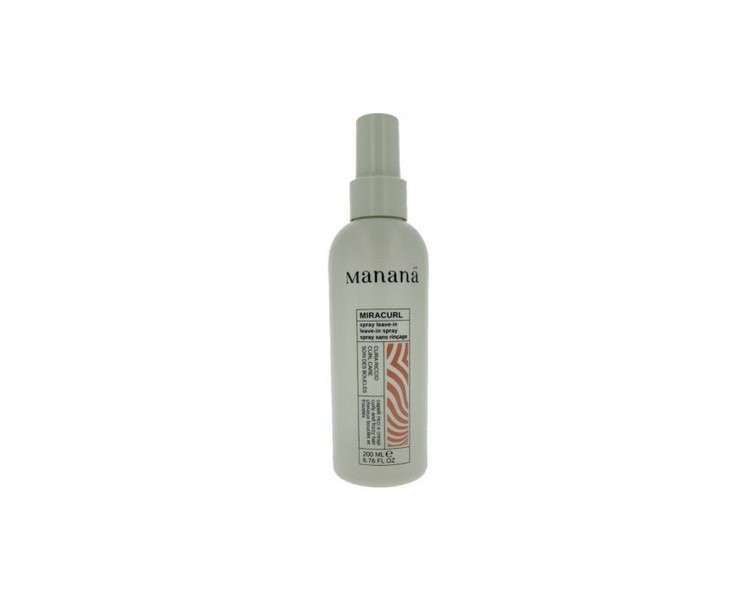 Mananã Miracurl Hair Lotion 200ml Spray