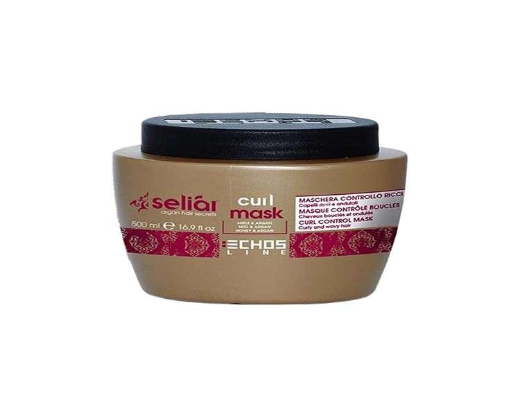 Echosline Seliar Curl Control Mask with Honey and Argan Oil 500ml