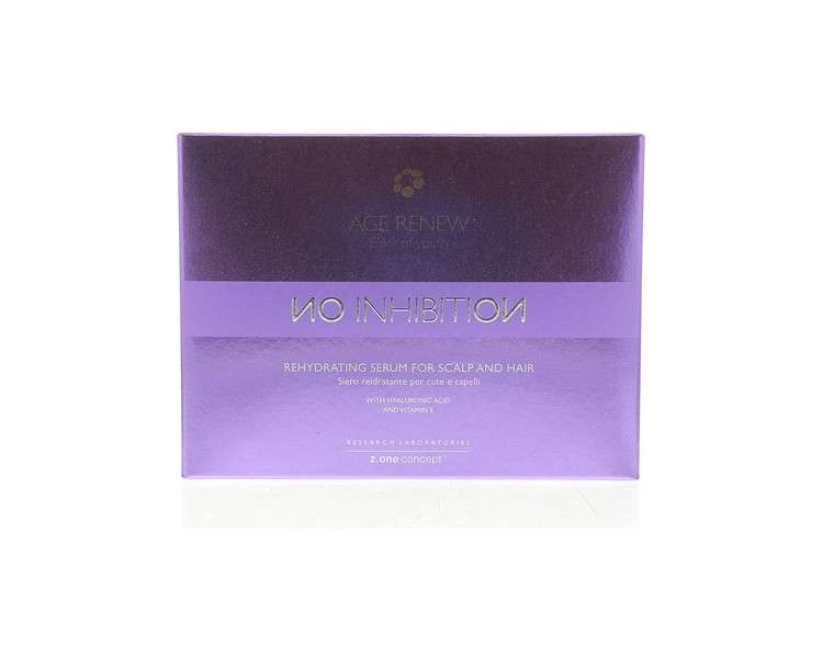 No Inhibition Age Renew Rehydrating Serum Ampoules 4x10ml