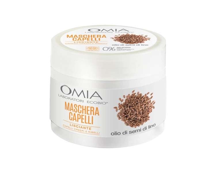 OMIA Organic Linseed Oil Hair Mask 250ml