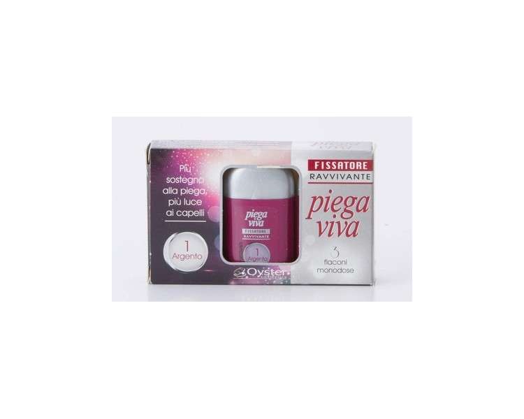 Piega Viva Silver Reflective Lotion 18ml - Pack of 3