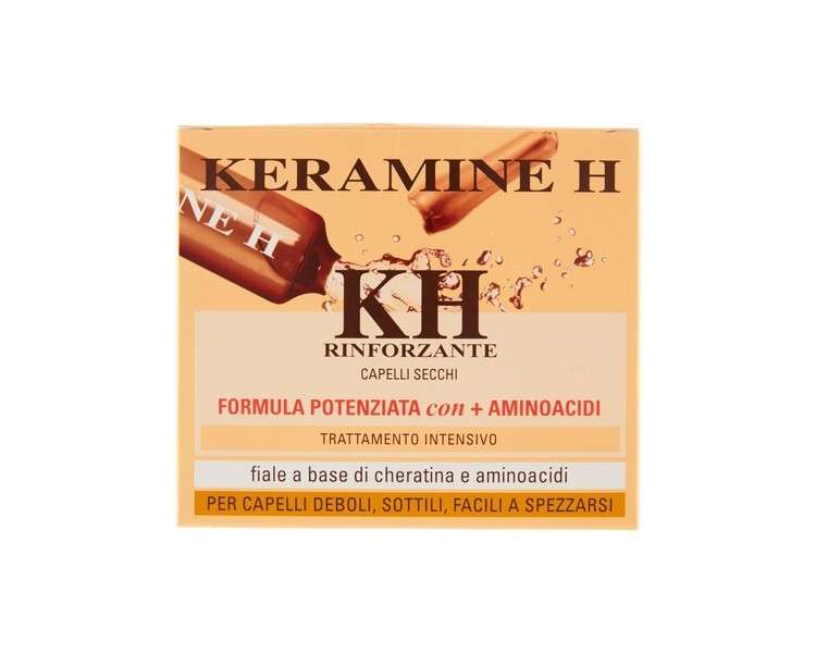 KERAMINE H Ivory Vials for Dry-Fine Hair - Haircare