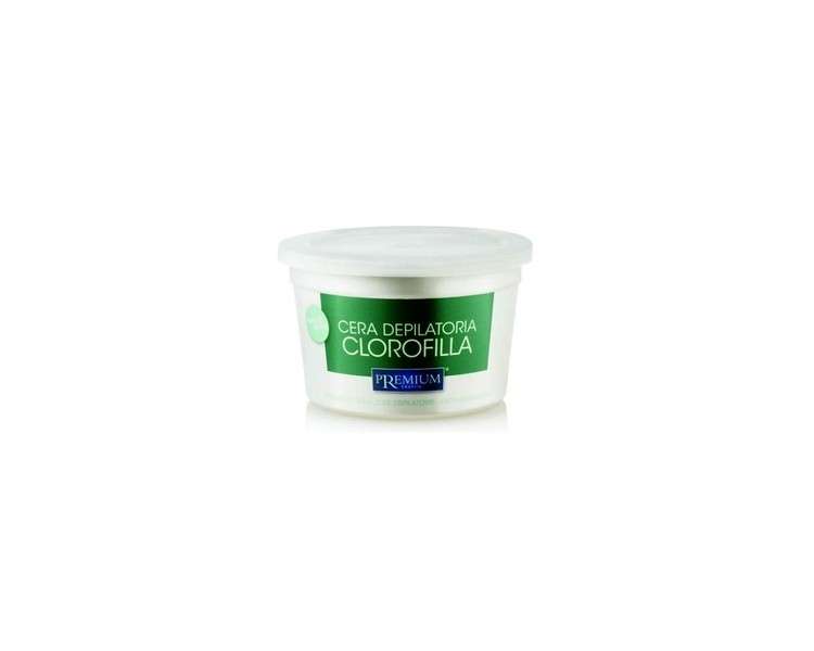 Premium Chlorophyll Warm Wax 350ml Microwaveable