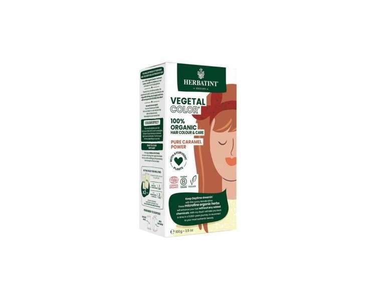 Herbatint Organic Pure Caramel Power Vegetal Colour 100g
