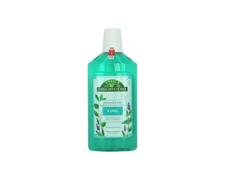 Antica Erboristeria 8 Herbs Mouthwash 500ml Dental Hygiene