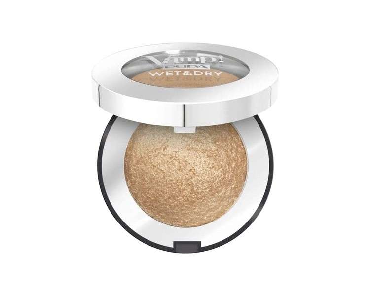 Pupa Vamp! Ombretto 202 Precious Gold Wet & Dry Eyeshadow 1.5g