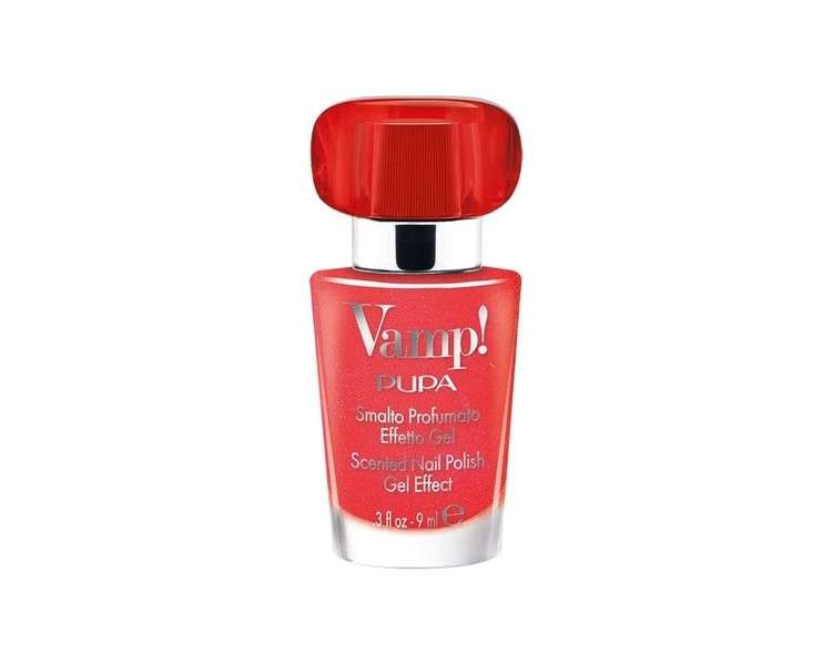 Pupa Vamp! Scented Gel Effect Nail Polish 213 Pop Coral