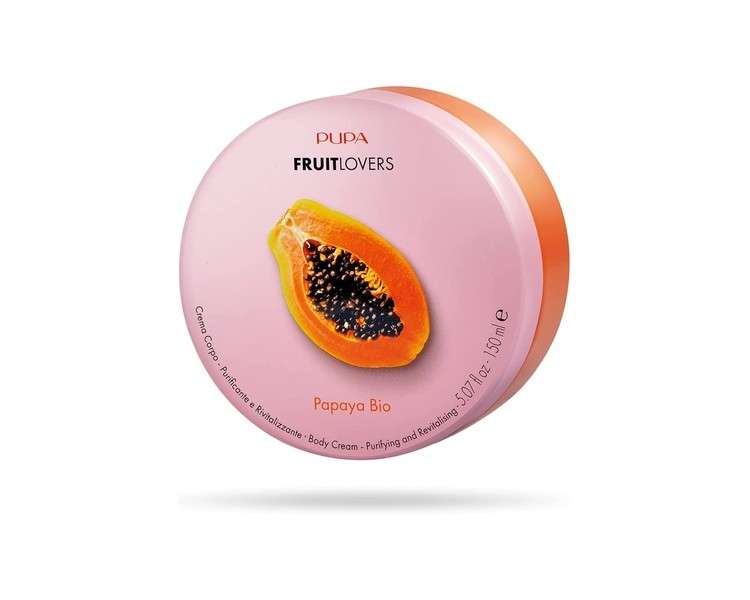 Pupa Fruit Lovers Body Cream 02 Papaya