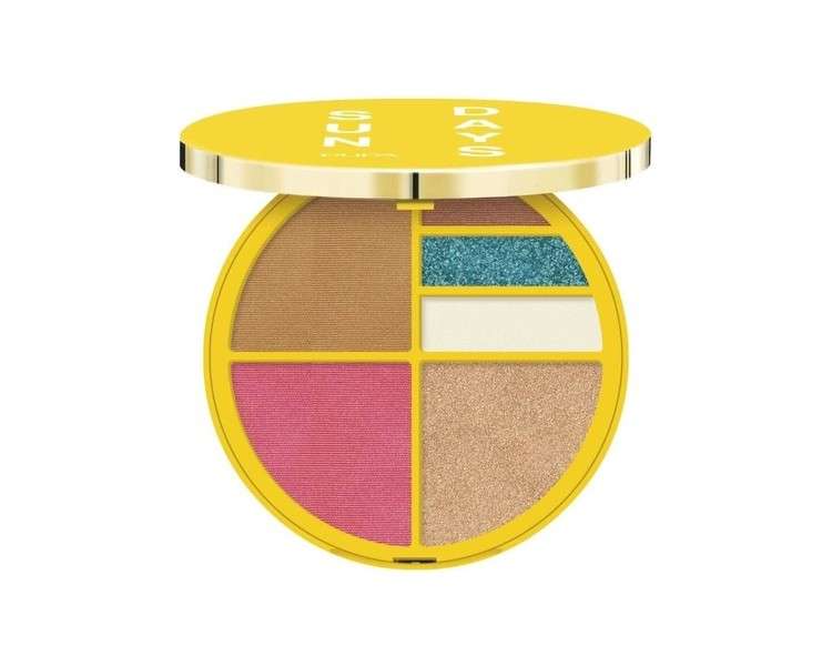 Pupa Sun Days Face & Eyes Waterproof Palette 001 Sunrise