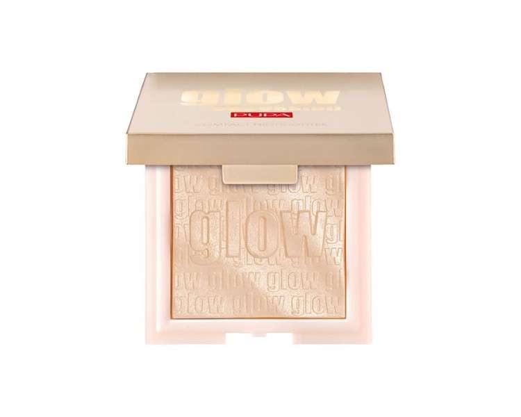 Pupa Milano Glow Obsession Compact Face Highlighter 002 Rose Gold 0.211oz