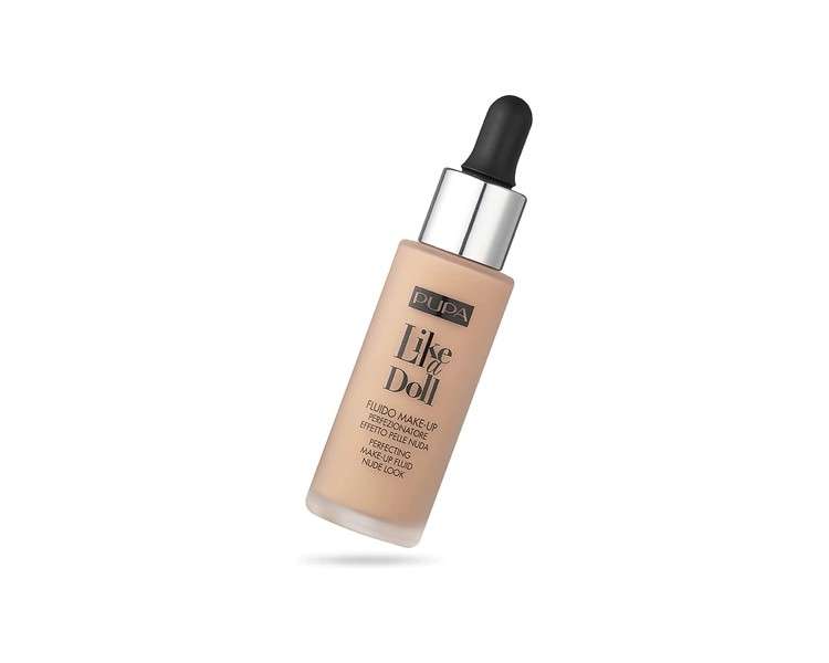 PUPA Milano Like A Doll Perfecting Make-Up Fluid 30ml Beige