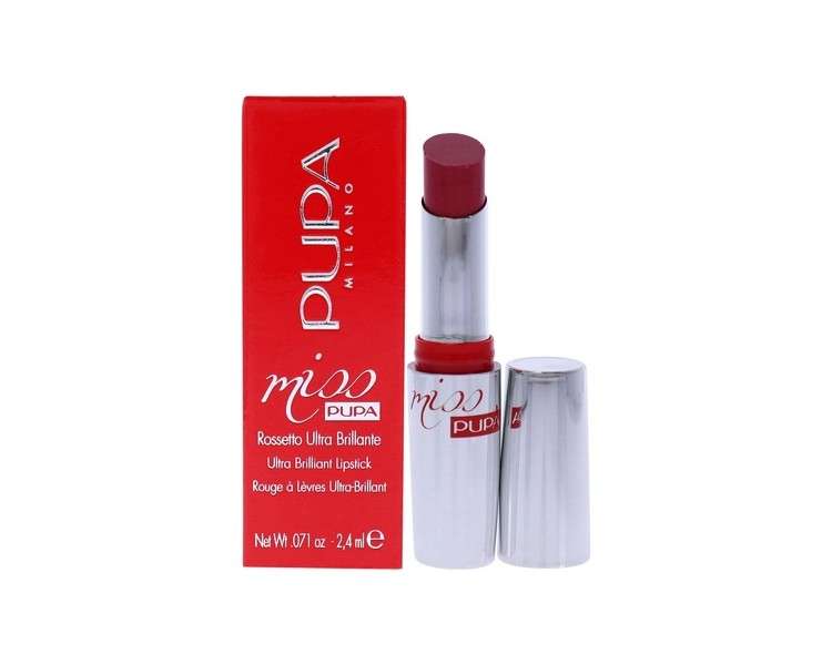 Pupa Milano Miss Milano Lipstick Creamy Ultra Pigmented Color For Lips 2.4ml